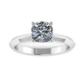 Arden Cushion 0.50 Carat Lab Grown Diamond Ring in 9K White Gold D VS2