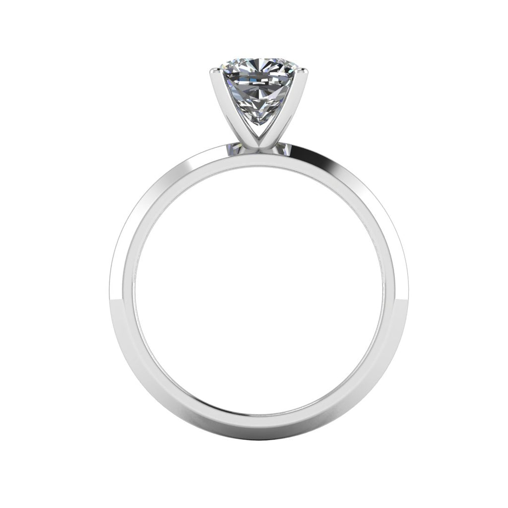 Arden Cushion 0.50 Carat Lab Grown Diamond Ring in 9K White Gold D VS2
