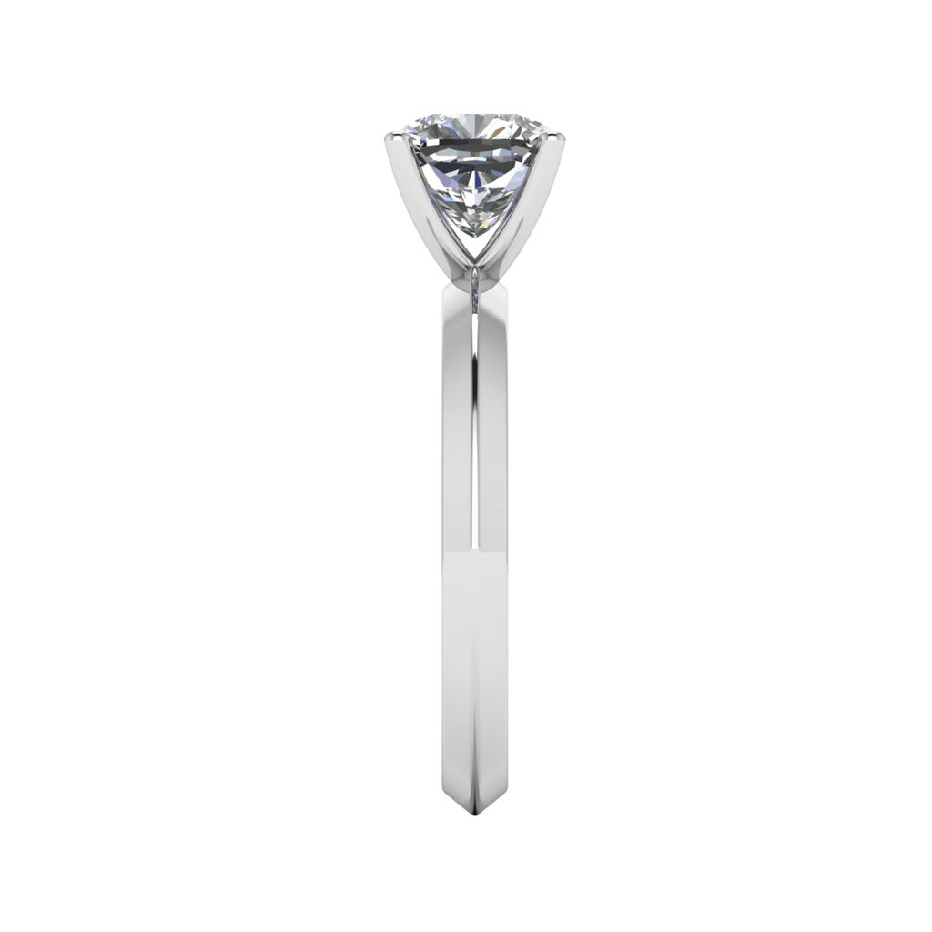 Arden Cushion 0.50 Carat Lab Grown Diamond Ring in 9K White Gold D VS2